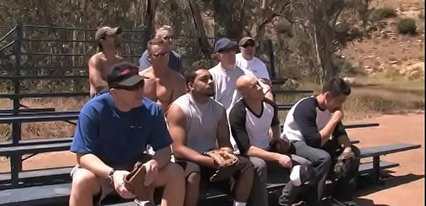  A baseball team full of sluts uses their bodies to distract the opponent